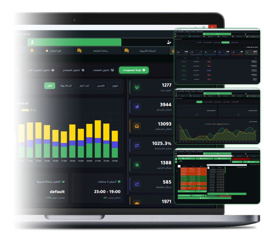 HeytsApp AI Dashboard Interface